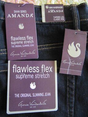 Amanda Jeans-Size 16W-NEW!